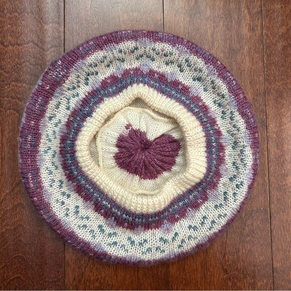 Vintage Aris 80s Knit Beret, Absolutely Adorable and in Great Condition main image 5